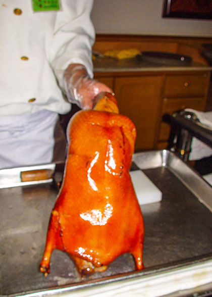 Crisp Beijing Roast Duck